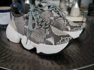 Gorgeous NEW CUADRA Python Skin & Leather Tennis Shoes Sneakers 8.5 25.5 $575